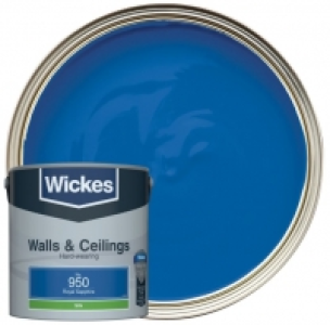 Wickes Royal Sapphire - No.950 Vinyl Silk Emulsion Paint - 2