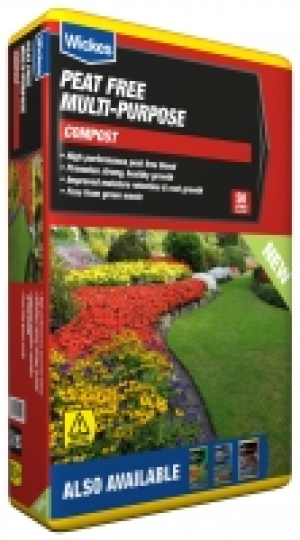 Wickes Peat Free Multi-Purpose Compost - 50L