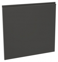 Wickes  Madison Dark Grey Gloss Handleless Appliance Door (C) - 600 