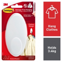 Wickes  Command White Clothes Hanger Hook