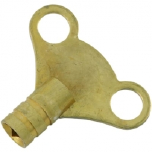 Wickes  Primaflow Brass Clock Type Radiator Key