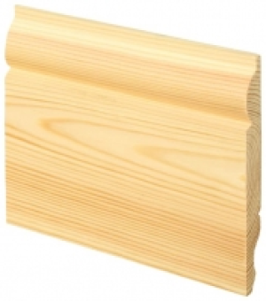 Wickes  Wickes Dual Purpose Torus/Ogee Pine Skirting - 19mm x 119mm 