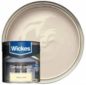 Wickes Garden Colour Matt Wood Treatment - Classic Cream 2.5