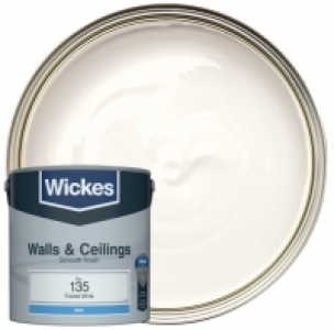 Wickes Frosted White - No.135 Vinyl Matt Emulsion Paint - 2.