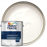 Wickes  Dulux Trade Undercoat Paint - Brilliant White - 2.5L