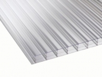 Wickes  16mm Clear Multiwall Polycarbonate Sheet - 6000 x 700mm