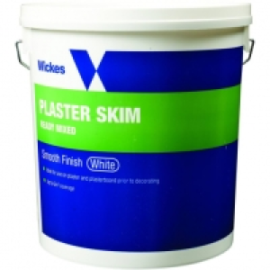 Wickes  Wickes Ready Mixed Plaster Skim - White 10kg