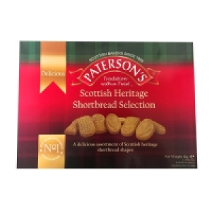 Poundstretcher  PATERSONS SHORTBREAD SELECTION 1KG