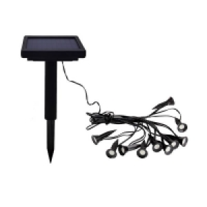 10 Solar Ground Spike Lights £14.95