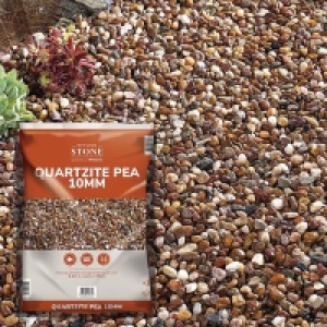 Stylish Stone Premium Pea Gravel 10mm - Large Pack - 19kg £7.00