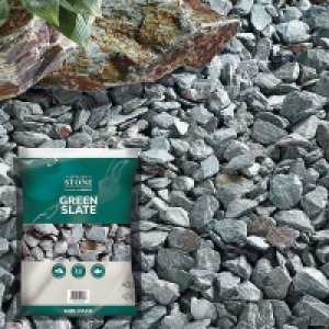 Stylish Stone Green Slate 20mm - Midi Pack - 9kg £4.00