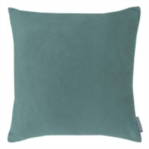 Country Living Velvet Linen Cushion - 45x45cm - Duck Egg £9.00