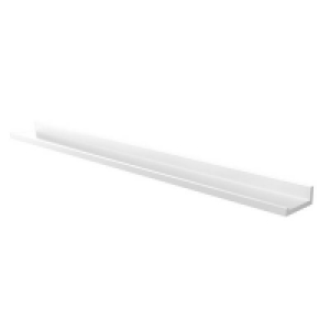 Mdf Photo Shelf - White Matt - 90cm
