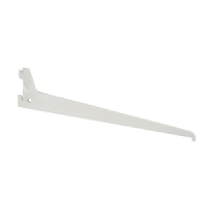 Steel Single Bracket - White - 300mm