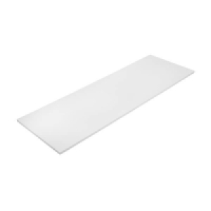 Particle Board & Melamine Shelf White 1200x16x400mm