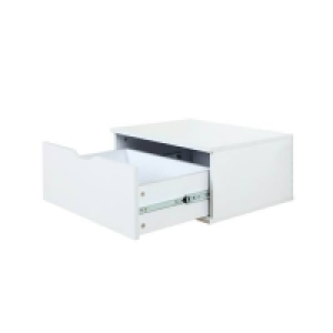 Coated Timber Single Drawer Unit - White -250x580x435mm