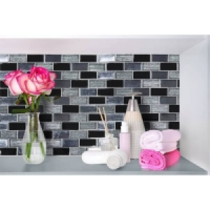 Glass HoM Paris Large Mosaic Tile - 300 x 300mm