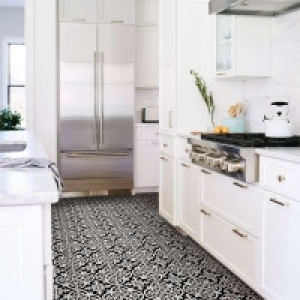 Vinyl FloorPops Peel and Stick Self Adhesive Floor Tiles - Gothic