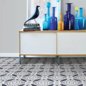 Vinyl FloorPops Peel and Stick Self Adhesive Floor Tiles - Sienna