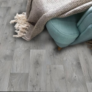Cameo Grey Vinyl Sheet Flooring - 3x2m Roll £50.00