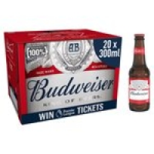 Budweiser Lager Beer Bottles £14.00