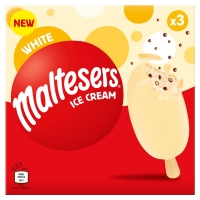 Iceland  Maltesers White Ice Cream 3 x 90ml