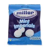 Poundstretcher  MILLAR MINT IMPERIALS SWEETS 180g