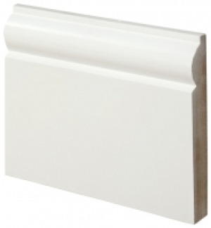 Wickes Torus Fully Finished MDF Skirting - 18mm x 119mm x 3.