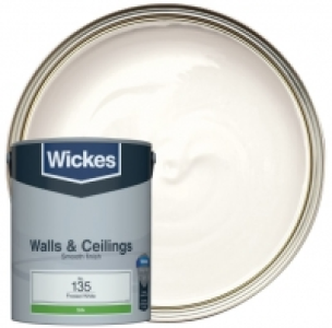 Wickes Frosted White - No. 135 Vinyl Silk Emulsion Paint - 5