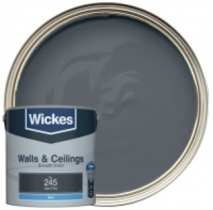Wickes Dark Flint - No.245 Vinyl Matt Emulsion Paint - 2.5L