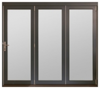 Wickes  Jeld-Wen Bedgbury Finished Solid Hardwood Patio Bifold Door 