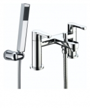 Wickes  Bristan Nero Bath Shower Mixer Tap - Chrome