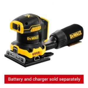 Wickes  DEWALT DCW200N-XJ 18V XR Brushless 1/4 Sheet Palm Sander - B