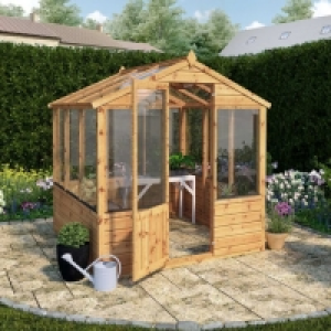 Mercia 6 x 6ft Wooden Apex Greenhouse £670.00