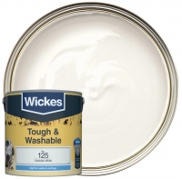 Wickes  Wickes Victorian White - No.125 Tough & Washable Matt Emulsi