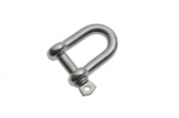 Wickes  Wickes Bright Zinc Plated Dee Shackle 6mm Pack 2