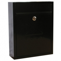 Wickes  Sterling Compact Post Box - Black