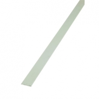 Wickes  Wickes 15.5mm Multi-Purpose Flat Bar - White PVCu 1m