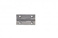 Wickes  Wickes Butt Hinge - Solid Brass/Chrome 38mm Pack of 2