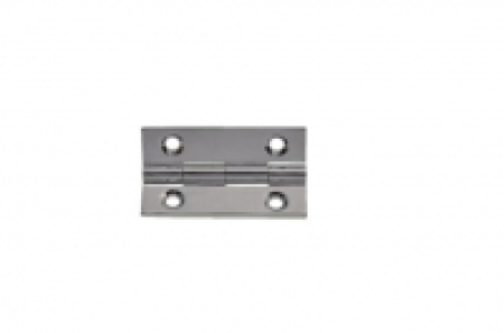 Wickes Butt Hinge - Solid Brass/Chrome 38mm Pack of 2
