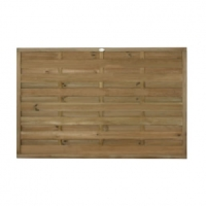 Forest Garden Pressure Treated Horizontal Hit & Miss Fence P