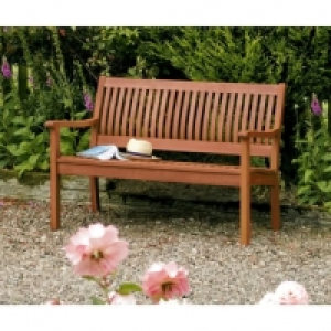 Rowlinson Willington Hardwood Garden Bench - 690mm x 1.24m £159.00