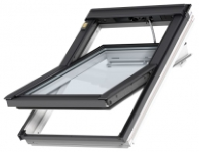 VELUX INTEGRA White Painted Electric Centre Pivot Roof Windo