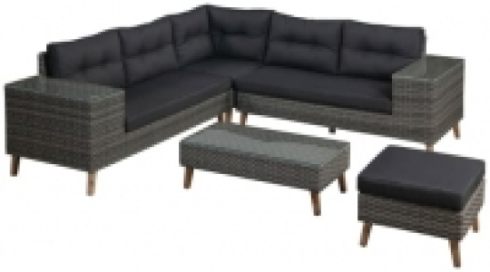 Wickes  Charleston Outdoor Corner Sofa Set