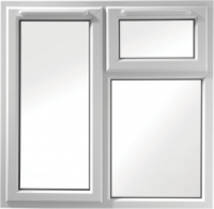 Wickes  Euramax Bespoke uPVC A Rated STF Casement Window - White 800