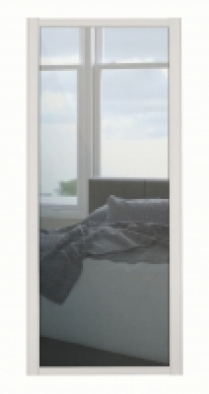 Spacepro 1 Panel Shaker Cashmere Frame Mirror Door - 762mm &pound;190.00