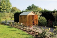 Wickes  Rowlinson Premier 7 x 5ft Apex Shed with Opening Window