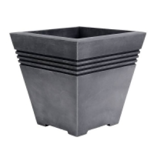 Mtl Mdpe/regrind Milano Plastic Planter - 33cm