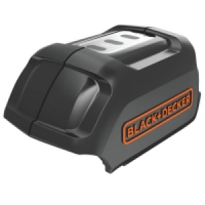 Homebase (h) 10.5 X (w) 7.5 X (d) 5.5 Cm BLACK+DECKER 18V Cordless USB Charger (BDCU15AN-XJ)