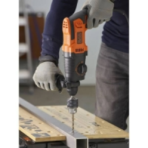 Stanley Sds 160mm Set 5/55/6/7/8m BLACK+DECKER 650W Corded SDS Plus Hammer Drill (BEHS01-GB)